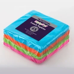 Neon Lunch Napkins
