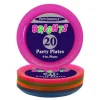 9' Neon Party Plates