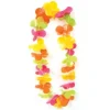 Neon Plastic Flower Lei