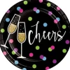 New Year Cheers Luncheon Plates