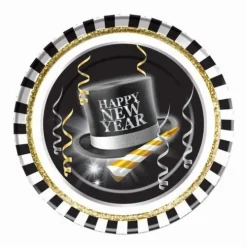 New Year's Dinner Plate