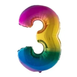 Number 3 Balloon 40"