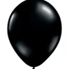 5" Onyx Black Balloons
