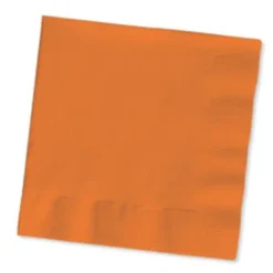Orange Beverage Napkins