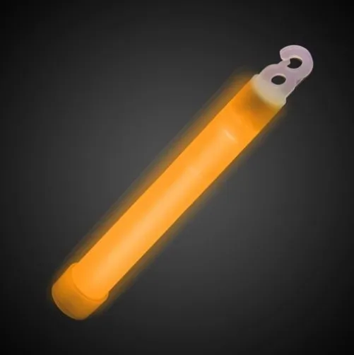 6" Orange Glow Stick