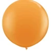 3' Orange Latex Balloon