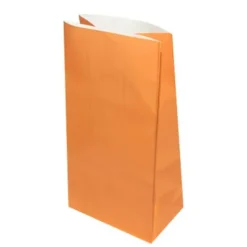 Orange Paper Sacks