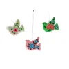 Papier-Mache Dove Ornament