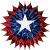 Patriotic Fan Burst