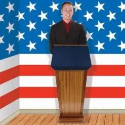 Patriotic Stars Backdrop