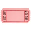 Pink Blank Ticket Roll