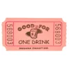 Pink Drink Ticket Roll