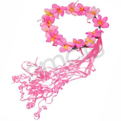 Pink Flower Crown