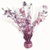 Pink Holographic Starburst Centerpiece