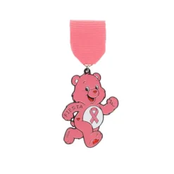 Pink Support Bear Medal