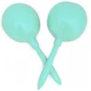 Plain Mint Green Maracas