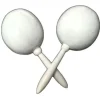 Plain White Maracas