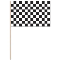Plastic Checkered Flags 11x17