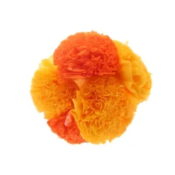 Plastic Marigold Bunch of 5