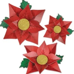 Poinsettia Paper Flowers