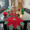 Poinsettia Table Runner