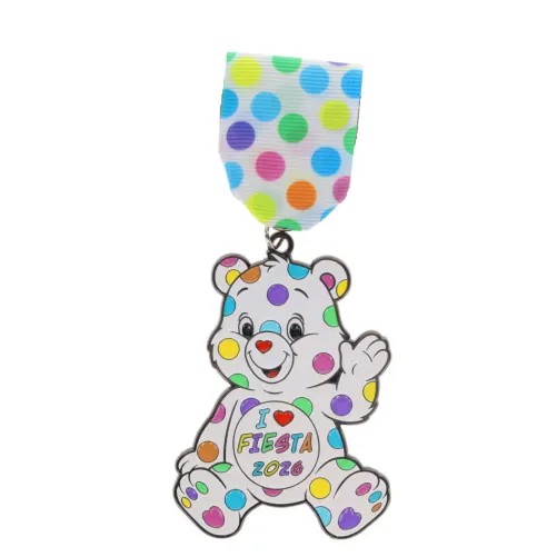 Polka Dot Bear Medal
