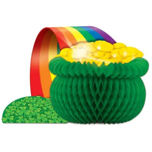 Pot O' Gold Tissue Centerpiece