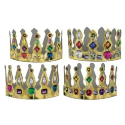 Printed Jeweled Crown