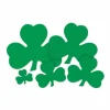 9" Printed Shamrock Cutout