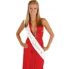 Prom Queen Satin Sash