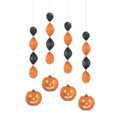 Pumpkin Foil Whirls