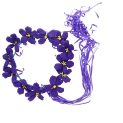 Purple Flower Crown