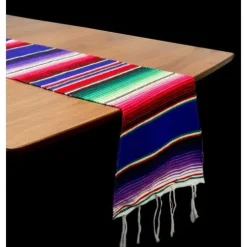 Purple Serape Table Runner