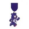 Purple Support Bear Medal