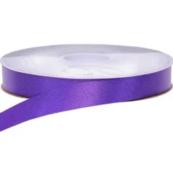 Purple Thin Satin Ribbon