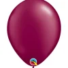 11" Qualatex Pearl Burgundy Balloons