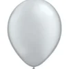 5" Qualatex Silver Balloons