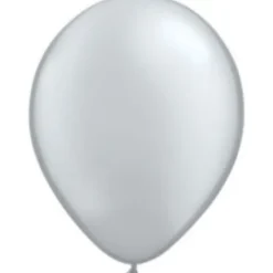 5" Qualatex Silver Balloons