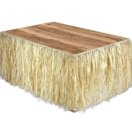 Raffia Table Skirt