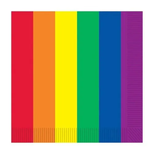 Rainbow Bev Napkins