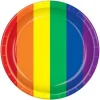 Rainbow Dinner Plates