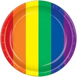 Rainbow Dinner Plates