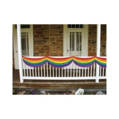 Rainbow Fabric Bunting