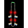 Rainbow Flag Flashing Necklace