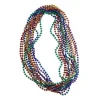 Rainbow Metallic Bead Necklaces