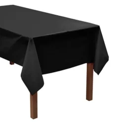 Rectangular Table Cover Black