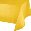Rectangular Table Cover Golden Yellow