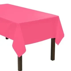 Rectangular Table Cover Hot Pink
