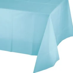 Rectangular Table Cover Light Blue