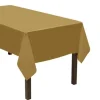Rectangular Table Cover Metallic Gold